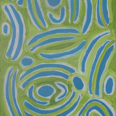 Seed Dreaming #2 - Ngurlu Jukurrpa - Painting - Molly Tasman