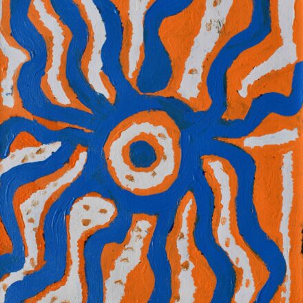 Bush Vine Dreaming - Ngalyipi Jukurrpa - Painting - Judy Martin