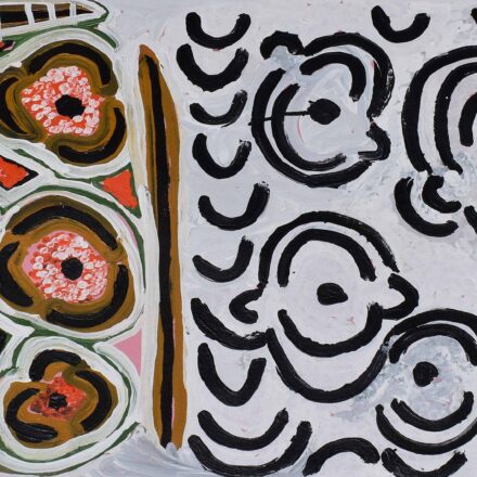 Seed Dreaming - Ngurlu Jukurrpa; Napurrurla, Nakamarra-kurlangu - Painting - Rosie Tasman