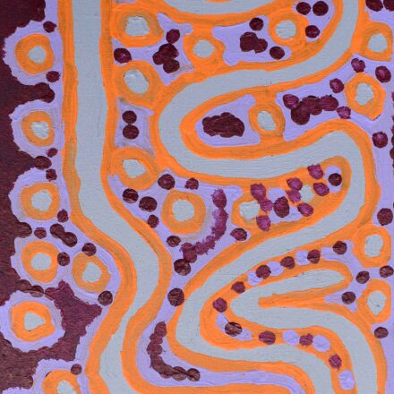 Bush Vine Dreaming - Ngalyipi Jukurrpa - Painting - Biddy Long