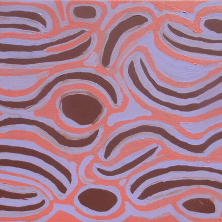 Seed Dreaming - Ngurlu Jukurrpa; Napurrurla, Nakamarra-kurlangu - Painting - Molly Tasman