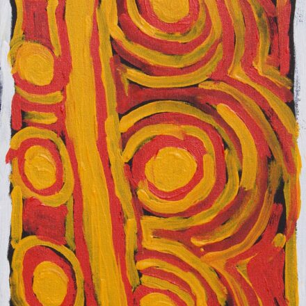 Vaughan Springs Pikiliyi Jukurrpa - Painting - Sonya Napaljarri Cooke