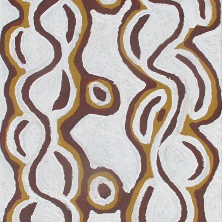 Bush Vine Dreaming - Ngalyipi Jukurrpa - Painting - Biddy Long