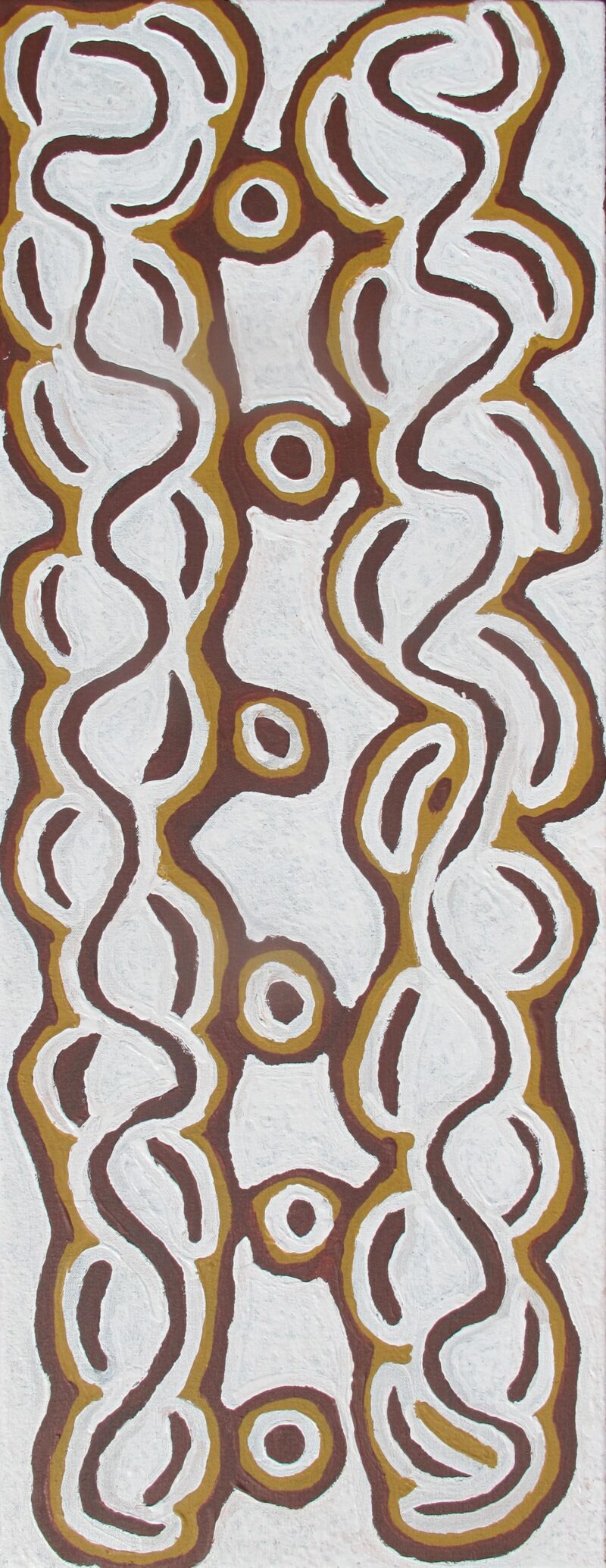 Bush Vine Dreaming - Ngalyipi Jukurrpa - Painting - Biddy Long