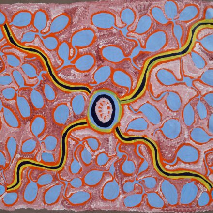 Bush Potato Dreaming - Yarla Jukurrpa - Painting - Molly Tasman