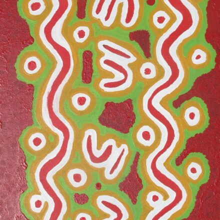 Bush Vine Dreaming - Ngalyipi Jukurrpa - Painting - Biddy Long