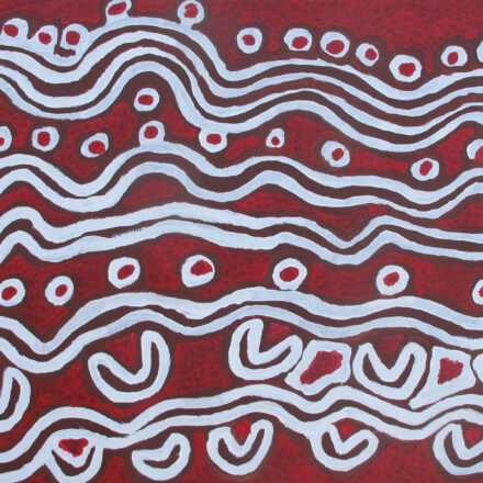 Bush Vine Dreaming - Ngalyipi Jukurrpa - Painting - Biddy Long