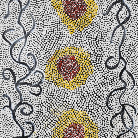 Bush Vine Dreaming - Ngalyipi Jukurrpa - Painting - Angela Kelly