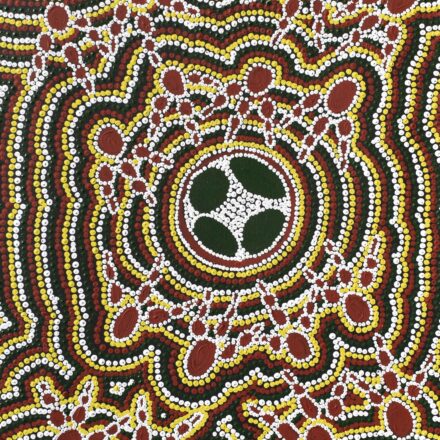 Emu Dreaming - Yankirri Jukurrpa (Nangala, Nampijinpa-kurlangu) - Painting - Ruth Jigili