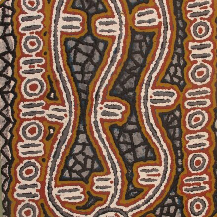 Water / Ngapa Dreaming - Painting - Angeline Nampijinpa Tasman