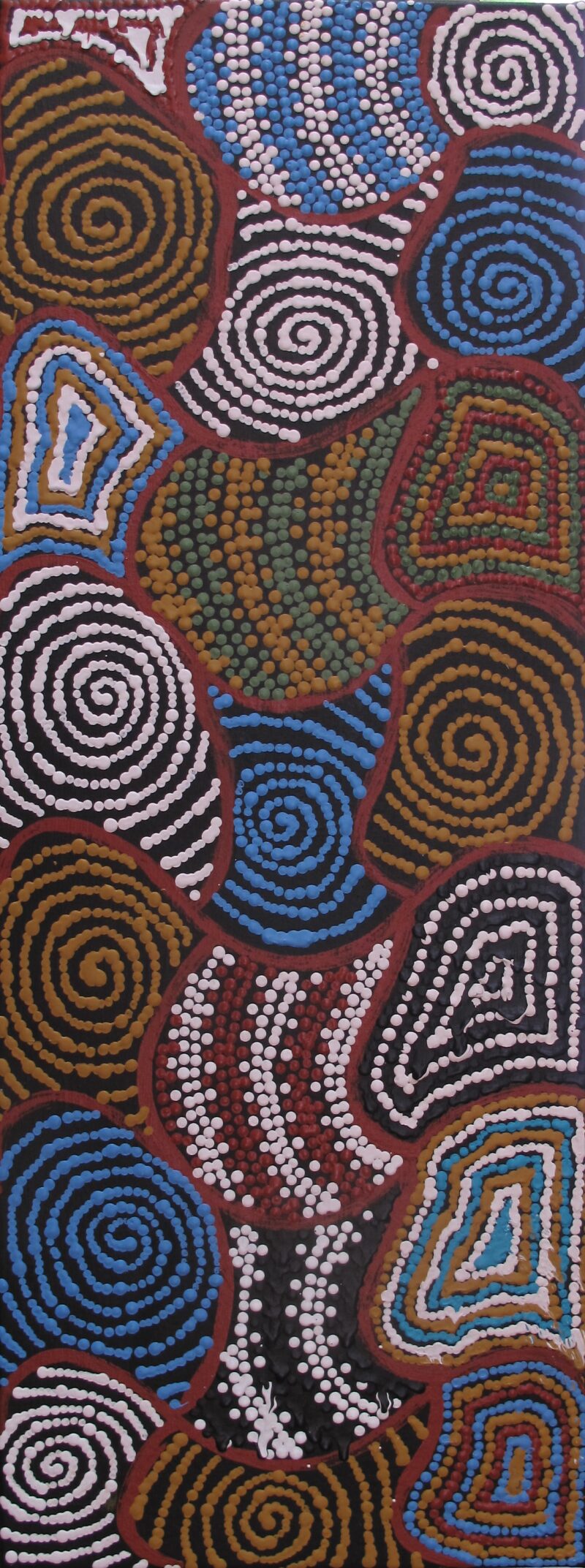 Water / Ngapa Dreaming - Painting - Angeline Nampijinpa Tasman