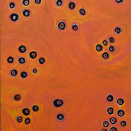 Bush Potato Dreaming - Yarla Jukurrpa - Painting - Ursula Napangardi Marks