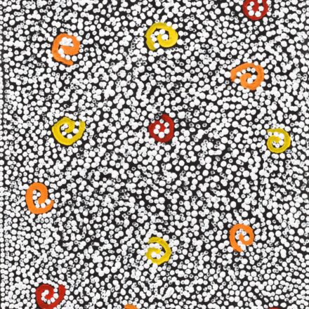 Bush Flower Dreaming - Jinjirla Jukurrpa - Painting - Miranda Cook