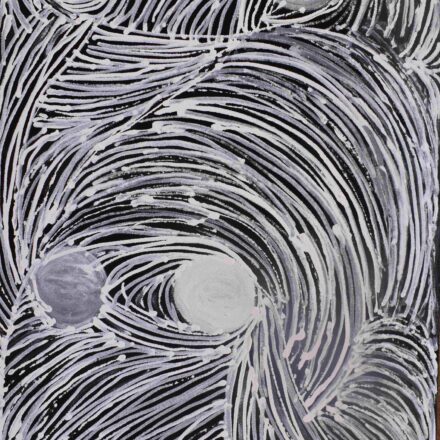 Bush Potato Dreaming - Yarla Jukurrpa - Painting - Ursula Napangardi Marks
